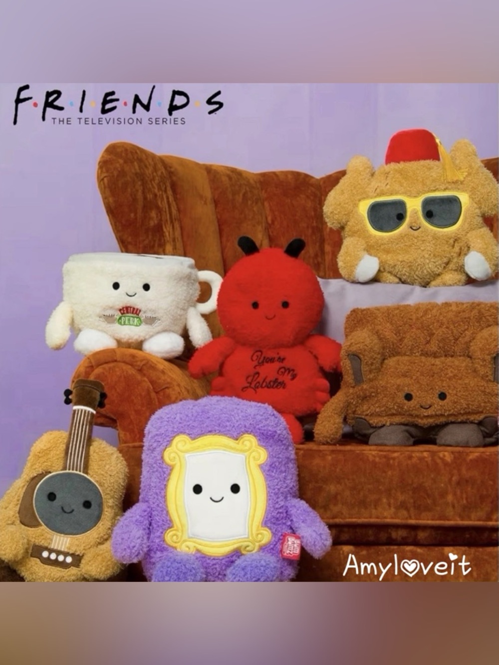 Friends BumBumz Friends The Television Series Plush Complete Set #94